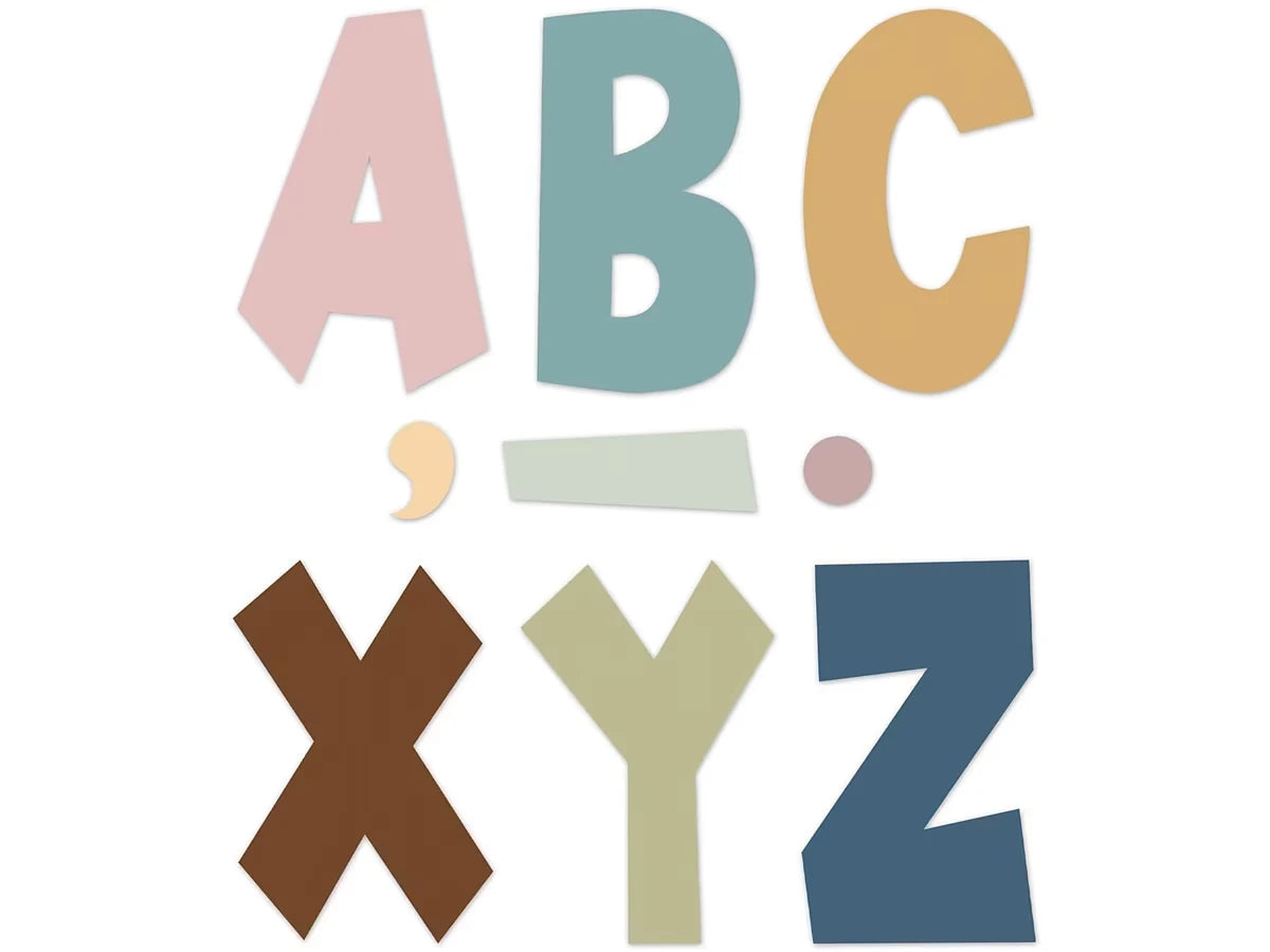 Everyone Is Welcome 7" Punch-Out Letters - US 8383