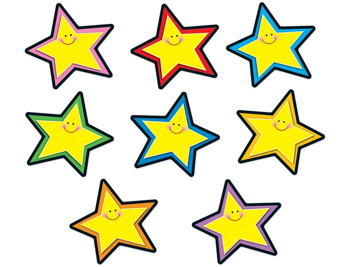 Happy Stars Yellow Accents - US 9336