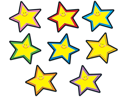 Happy Stars Yellow Accents - US 9336