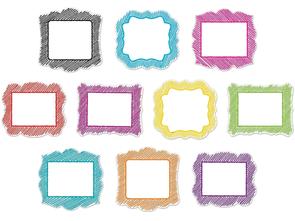 Scribble Card Accents - US 1484