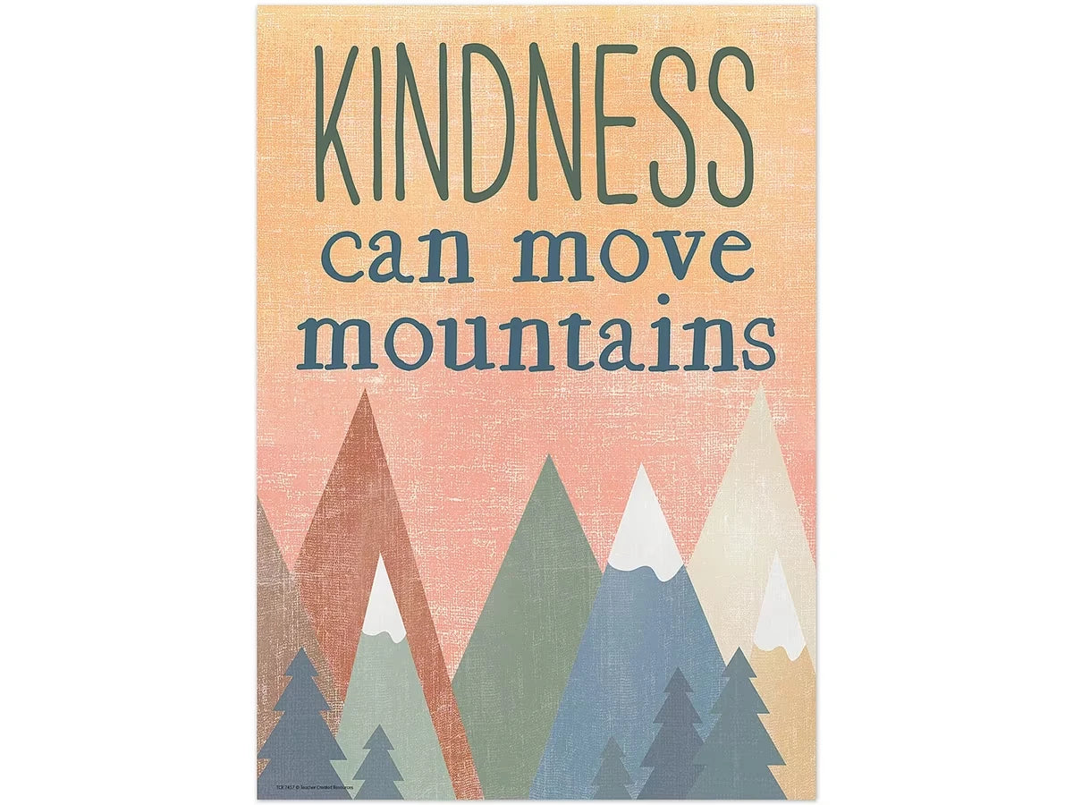 Moving Mountains Kindness Poster - US 3416