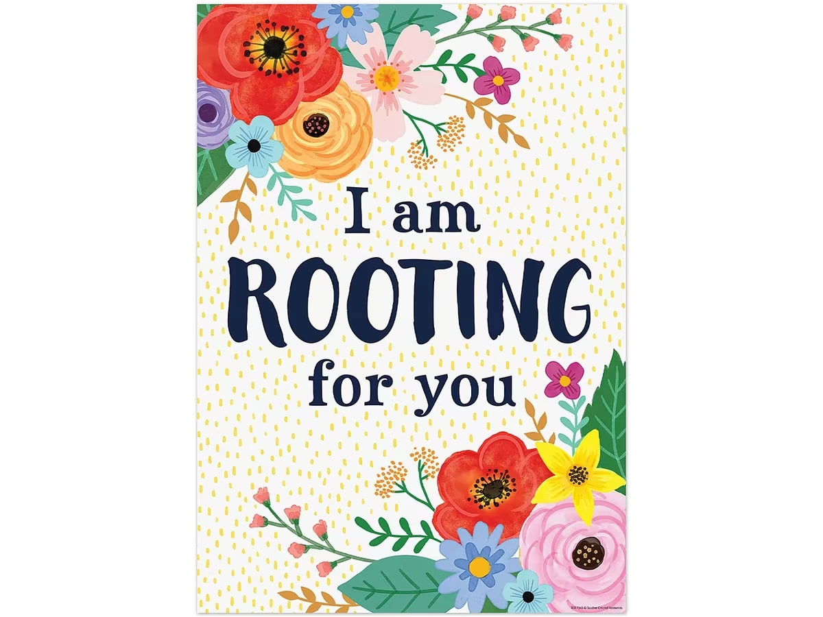 Wildflowers Rooting for You Poster - US 3391
