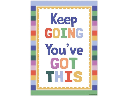 Color Crush Keep Going Poster - US 8876