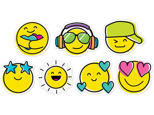 Kind Vibes Smiley Face Accents - US 4631
