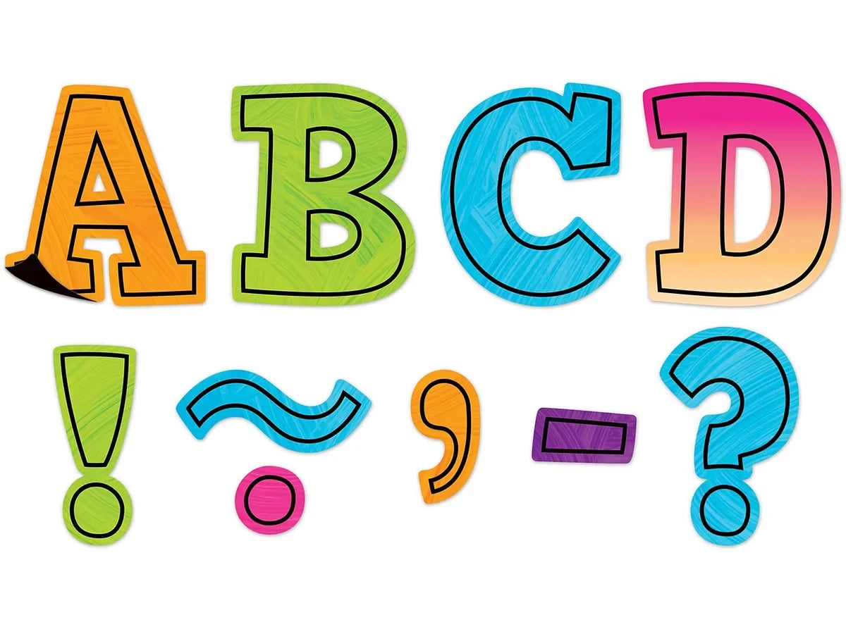 Brights 4Ever 3" Magnetic Punch-Out Letters - US 5216