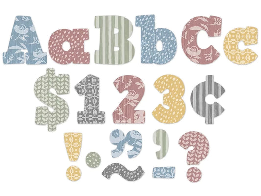 Classroom Cottage 4" Punch-Out Letters - US 8188