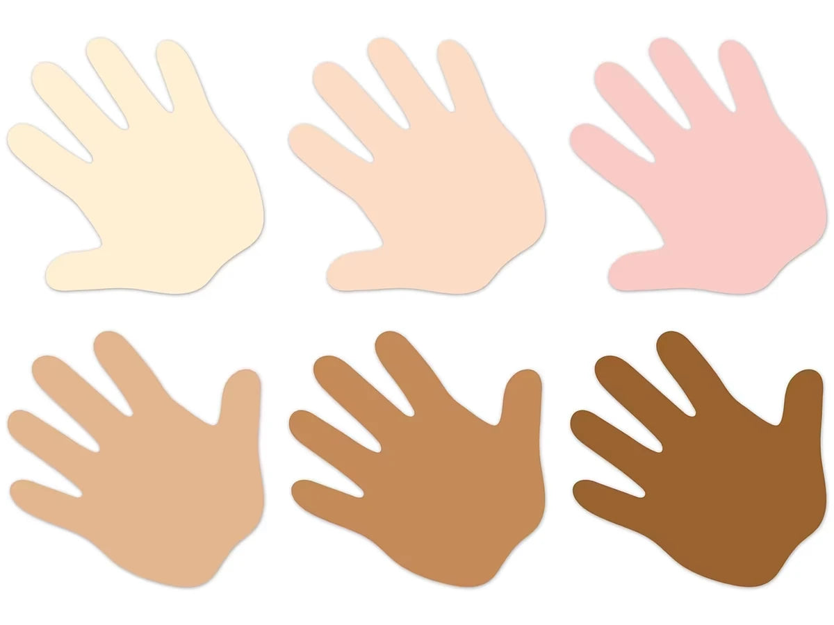 Multicultural Hand Accents - US 7579