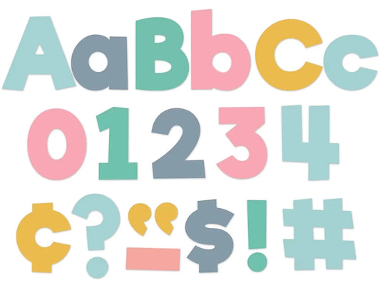 Boho 4" Punch-Out Letters - US 5107