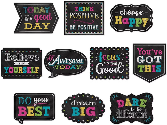 Chalkboard Brights Motivational Accents - US 7417