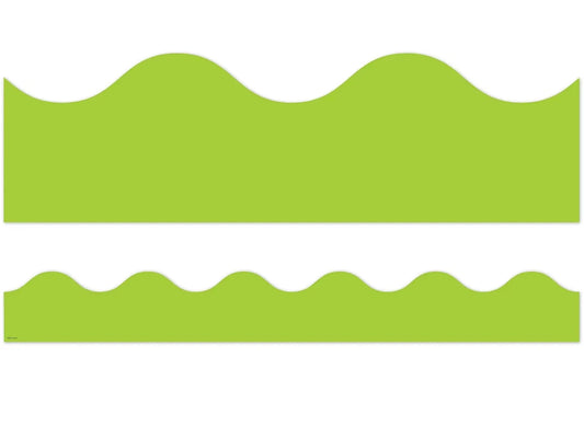 Core Decor Lime Scalloped Border - US 3415