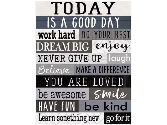 Modern Farmhouse Today Is a Good Day Poster - US 7133