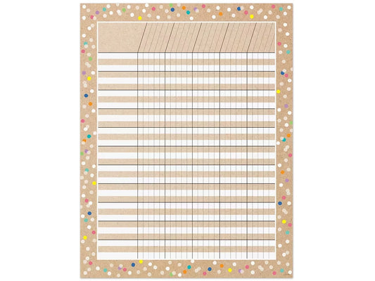 Krafty Pop! Incentive Chart - US 4551