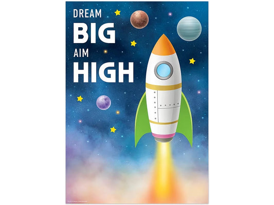 Outer Space Crew Dream Big Poster - US 5167