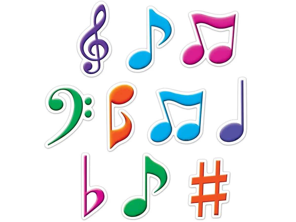 Musical Note Mini Accents - US 9598