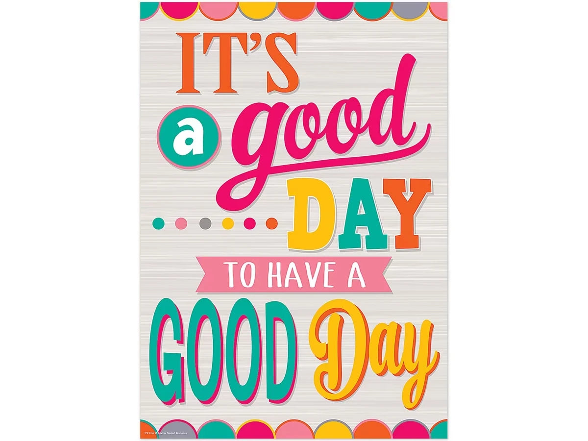 Tropical Punch It’s a Good Day Poster - US 6380