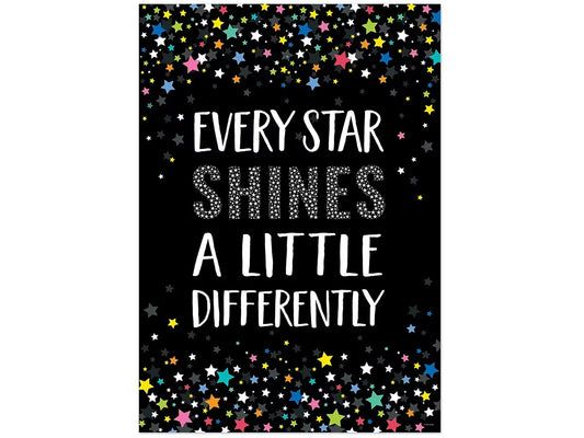 Star Bright Every Star Shines Poster - US 7434
