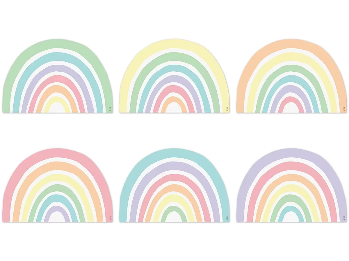 Pastel Pop Rainbow Accents - US 8640