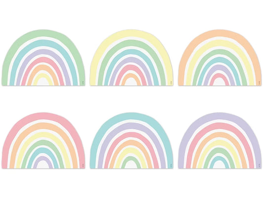 Pastel Pop Rainbow Accents - US 8640