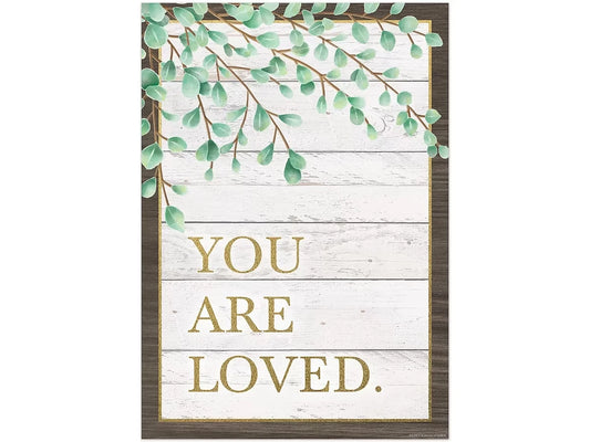 Eucalyptus You Are Loved Poster - US 9575
