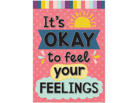 Oh Happy Day! It’s Okay to Feel Your Feelings Poster - US 7741