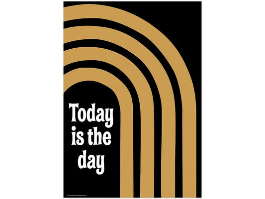 Wonderfully Wild Today Is the Day Poster - US 4955