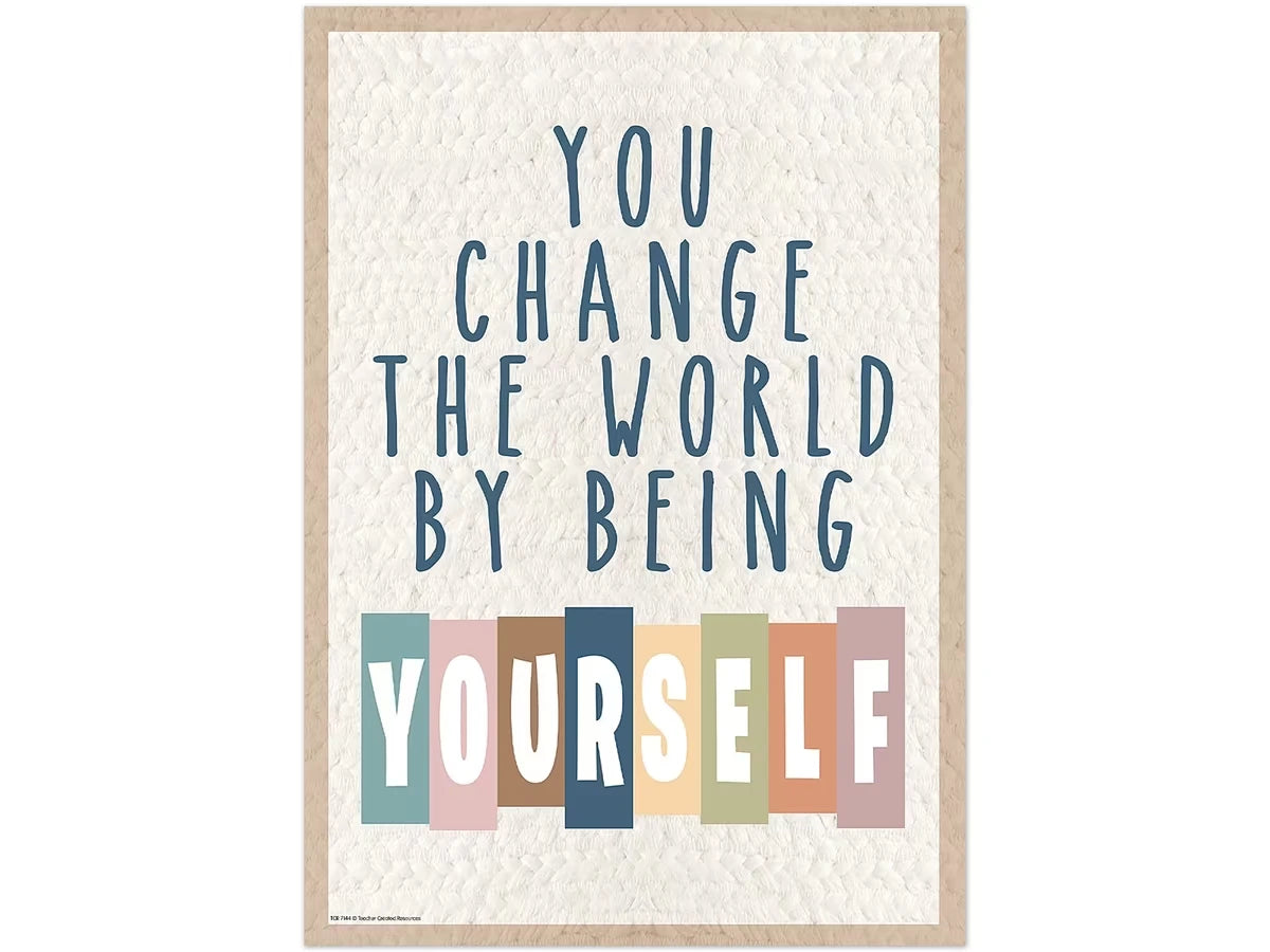 Everyone Is Welcome - You Change the World Poster - US 1795