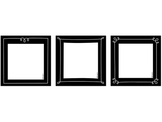 Black & White Card Mini Accents - US 5257