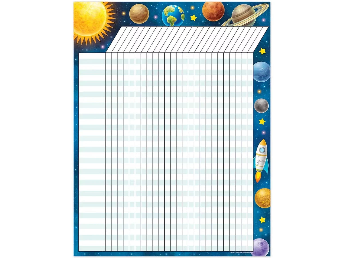 Outer Space Crew Incentive Chart - US 6878