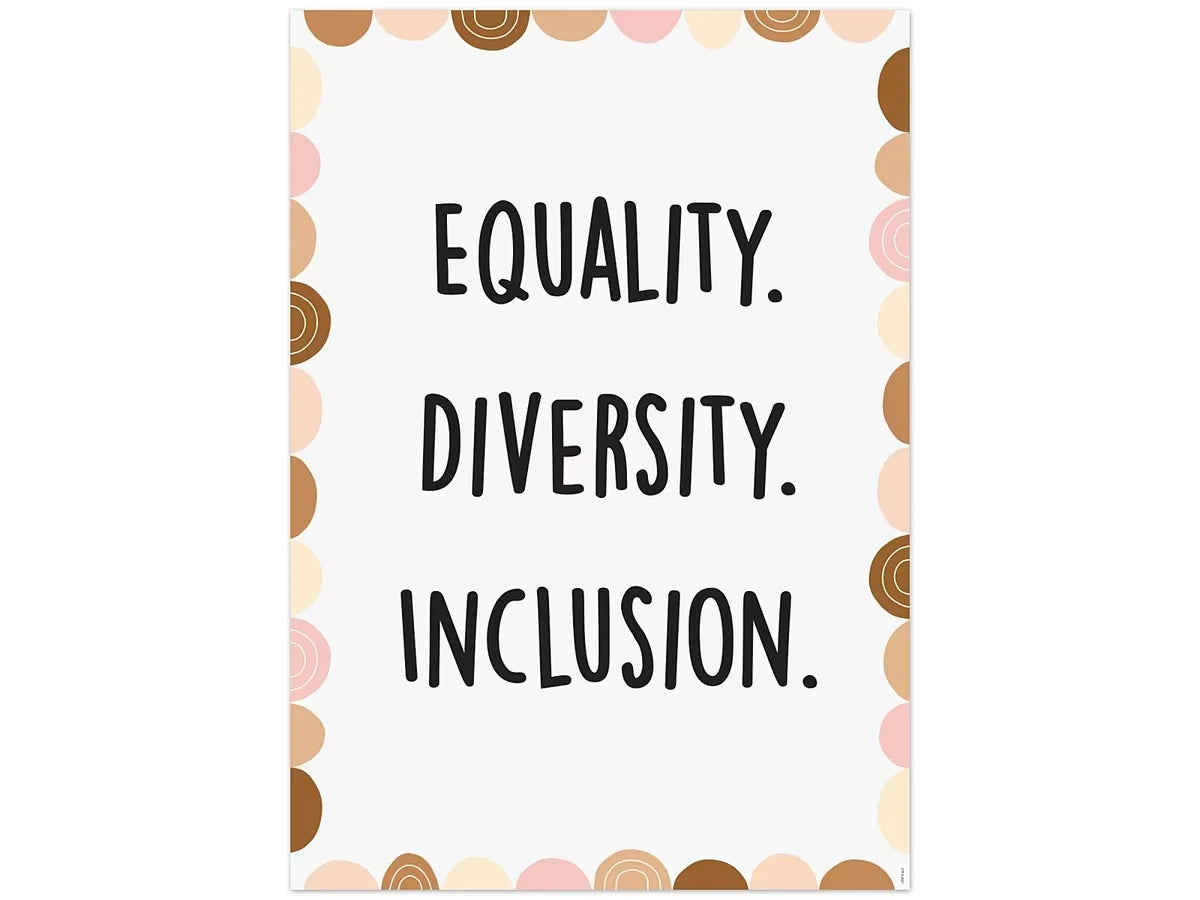 Equality, Diversity, Inclusion Poster - US 8273
