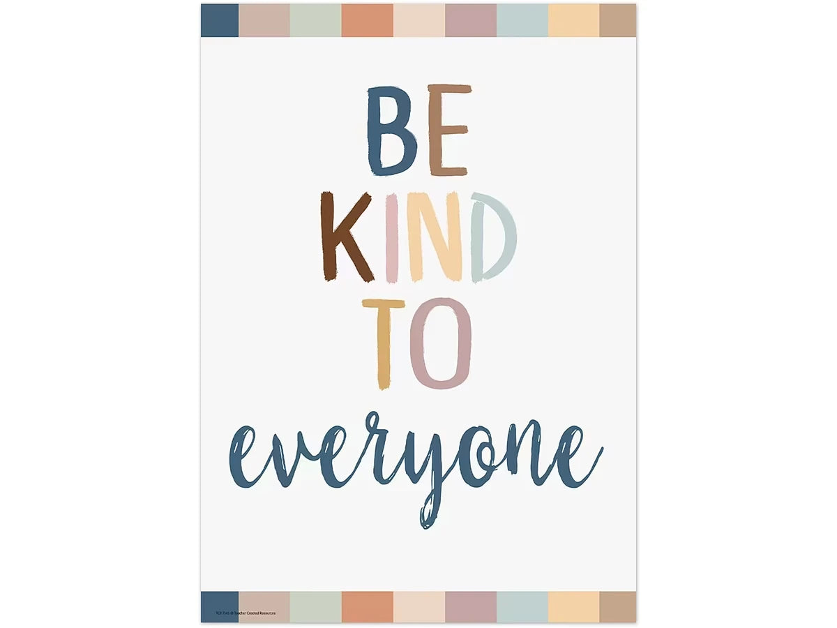 Everyone Is Welcome Be Kind Poster - US 9761