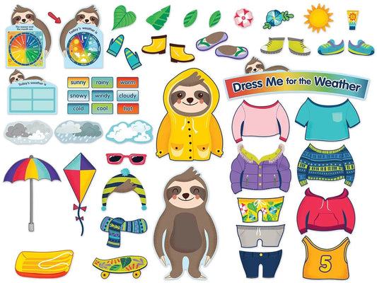 One World Dress for the Weather Bulletin Board Set - US 7970