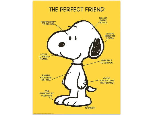 Peanuts® the Perfect Friend Poster - US 2983