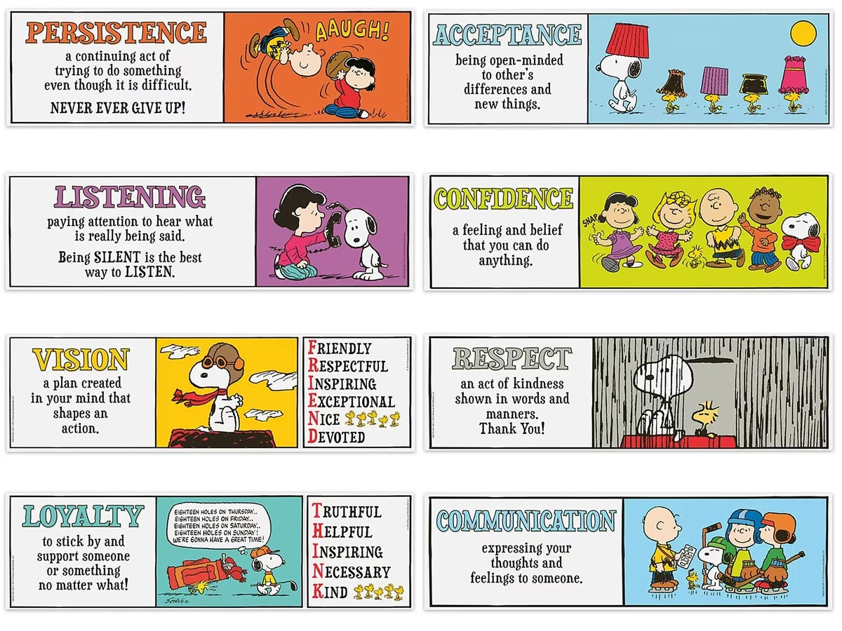 Peanuts® Character Building Bulletin Board Set - US 1932