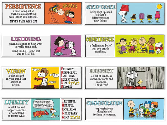 Peanuts® Character Building Bulletin Board Set - US 1932