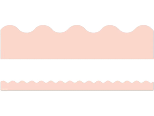 Blush Pink Scalloped Border - US 4271