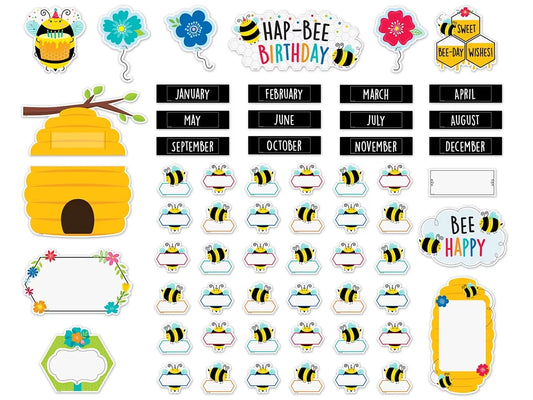 Busy Bees Birthday Bulletin Board Set - US 5555