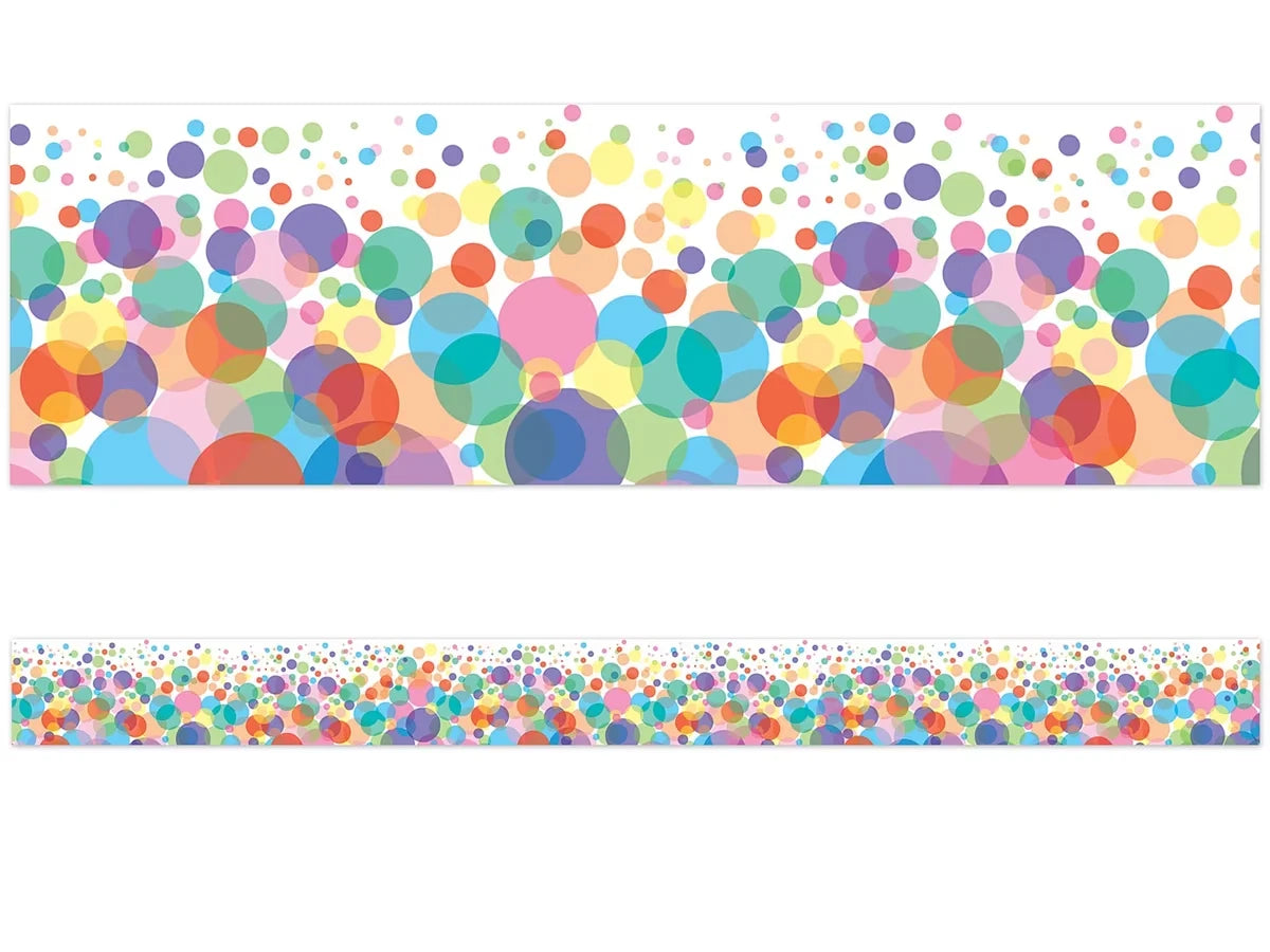 Colorful Bubble Border - US 1565