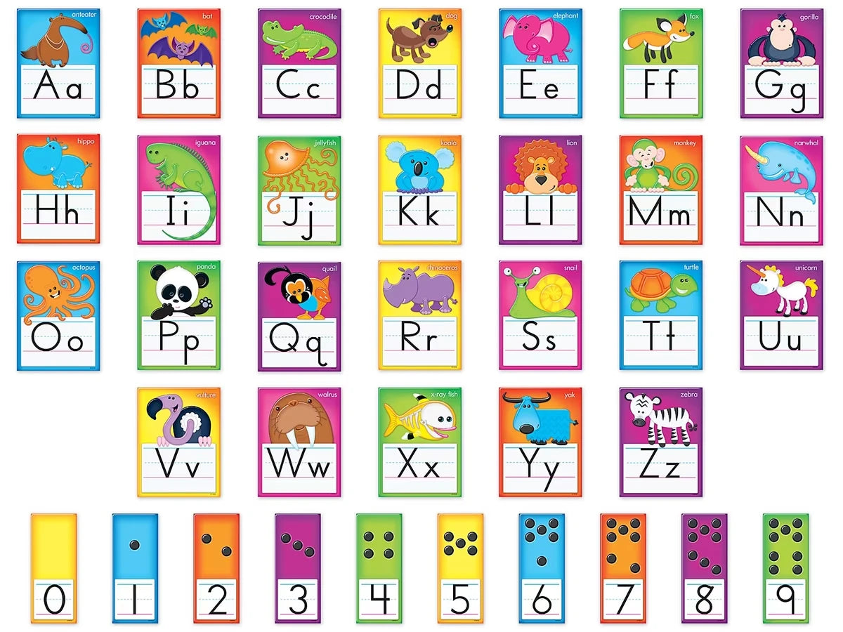 Animal Alphabet Card Bulletin Board Set - US 4850