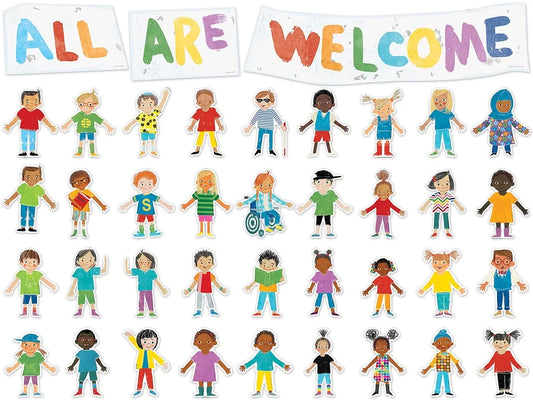 All Are Welcome Bulletin Board Set - US 7167