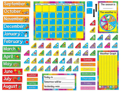 Year Around Calendar Bulletin Board Set - US 4889