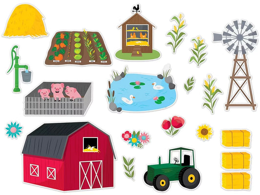 Farm Friends Bulletin Board Set - US 7016