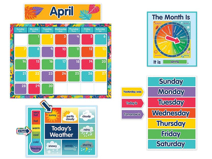 One World Calendar Bulletin Board Set - US 8470