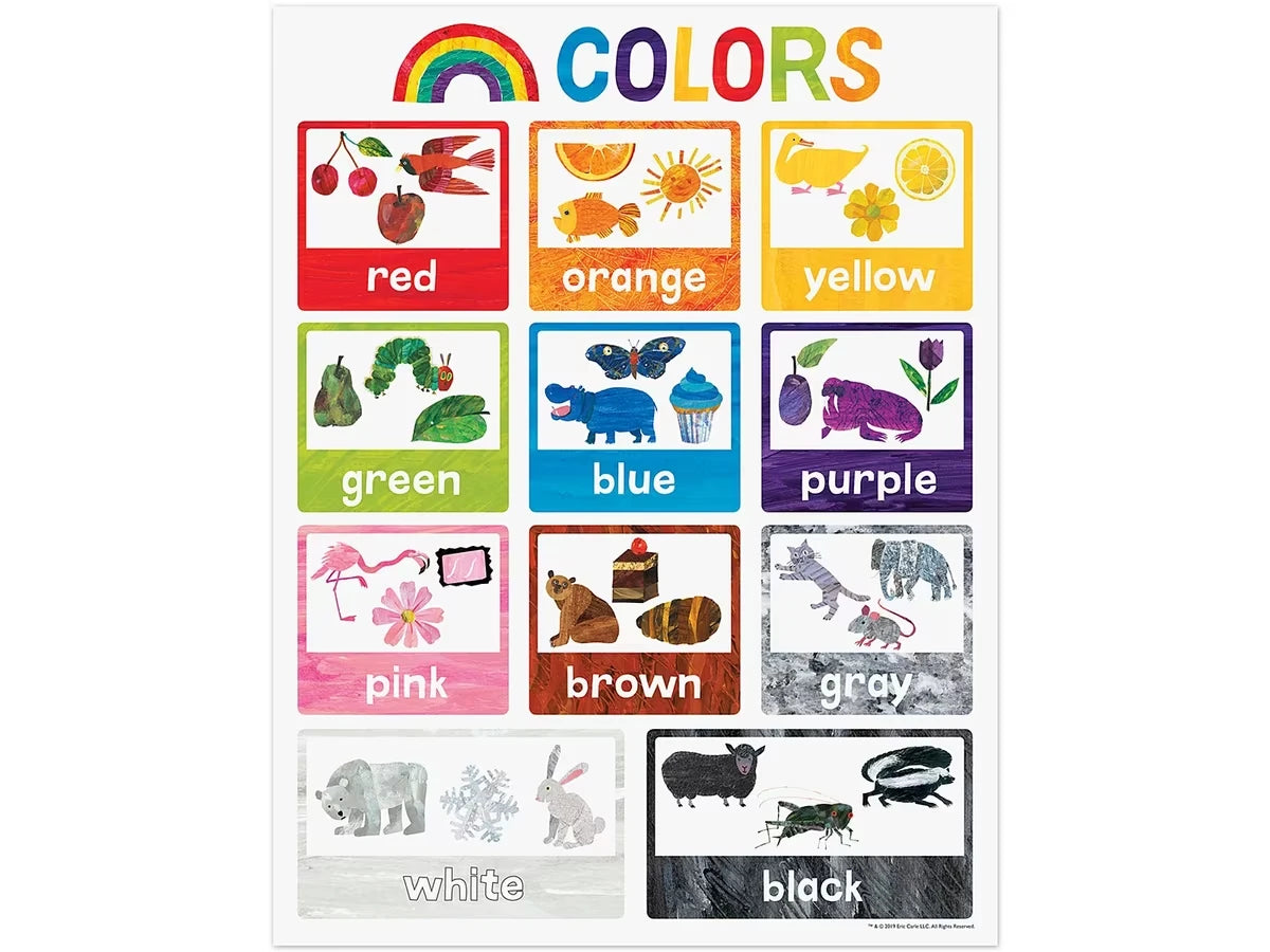 Eric Carle Colors Poster - US 8992