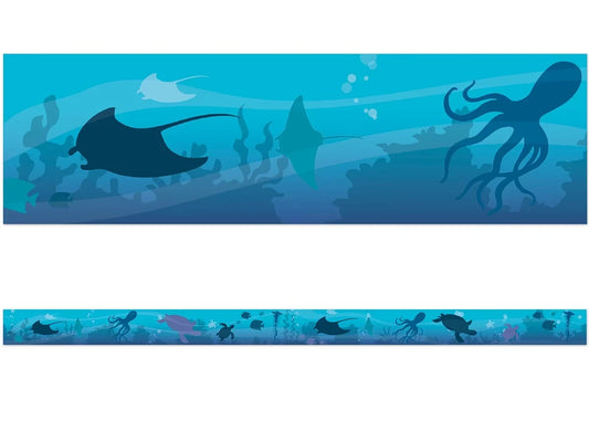 Seas the Day Underwater Life Border - US 5525