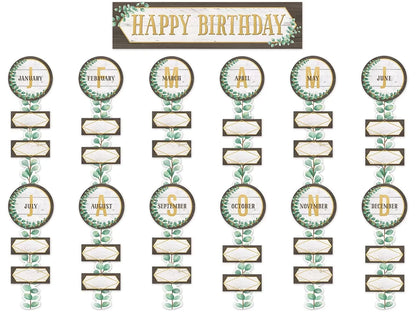 Eucalyptus Birthday Bulletin Board Set - US 6251