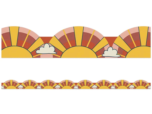 Adventurer Sunrise Scalloped Border - US 9465