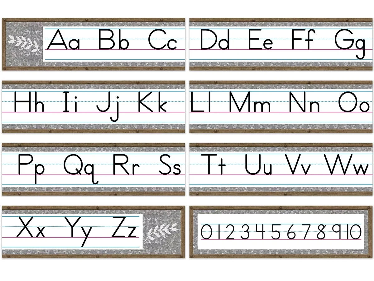 Home Sweet Classroom Traditional Manuscript Bulletin Board Set - US 3430