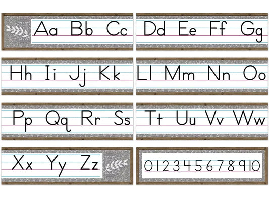 Home Sweet Classroom Traditional Manuscript Bulletin Board Set - US 3430