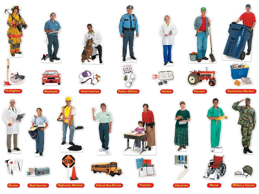 Community Helpers Bulletin Board Set - US 4988