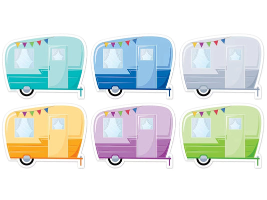 Woodland Friends Vintage Trailer Accents - US 3064